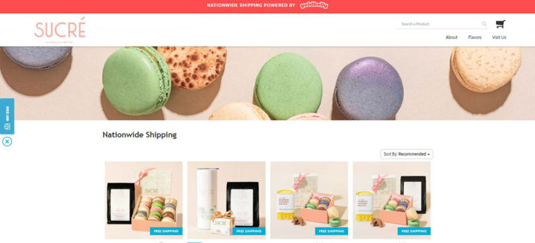 e-commerce website example – building a business website – ArisAlex Digital